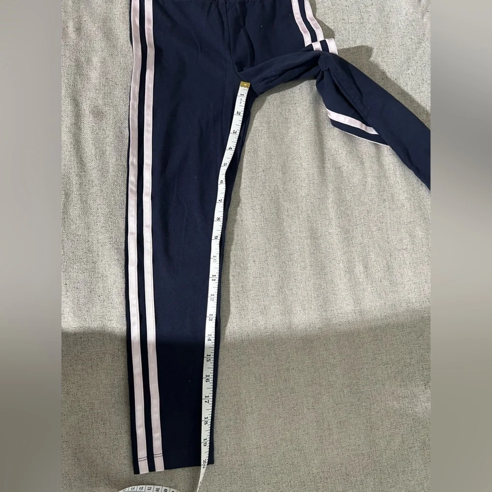 Adidas Girls Tracksuit Set XS | Hoodie & Leggings | 2 Piece Logo Outfit - Picture 7 of 7